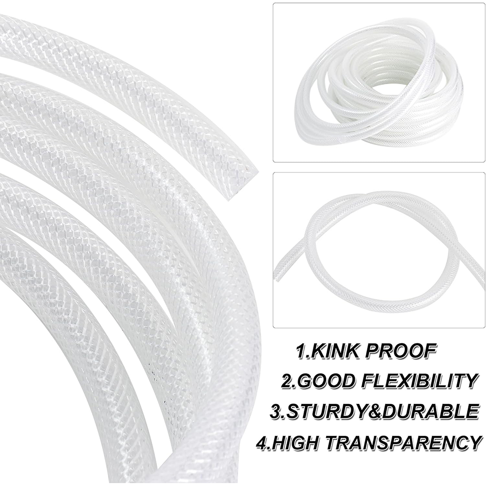 High Pressure Braided Clear PV - Flexible Hose Braided 리뷰 및 가격