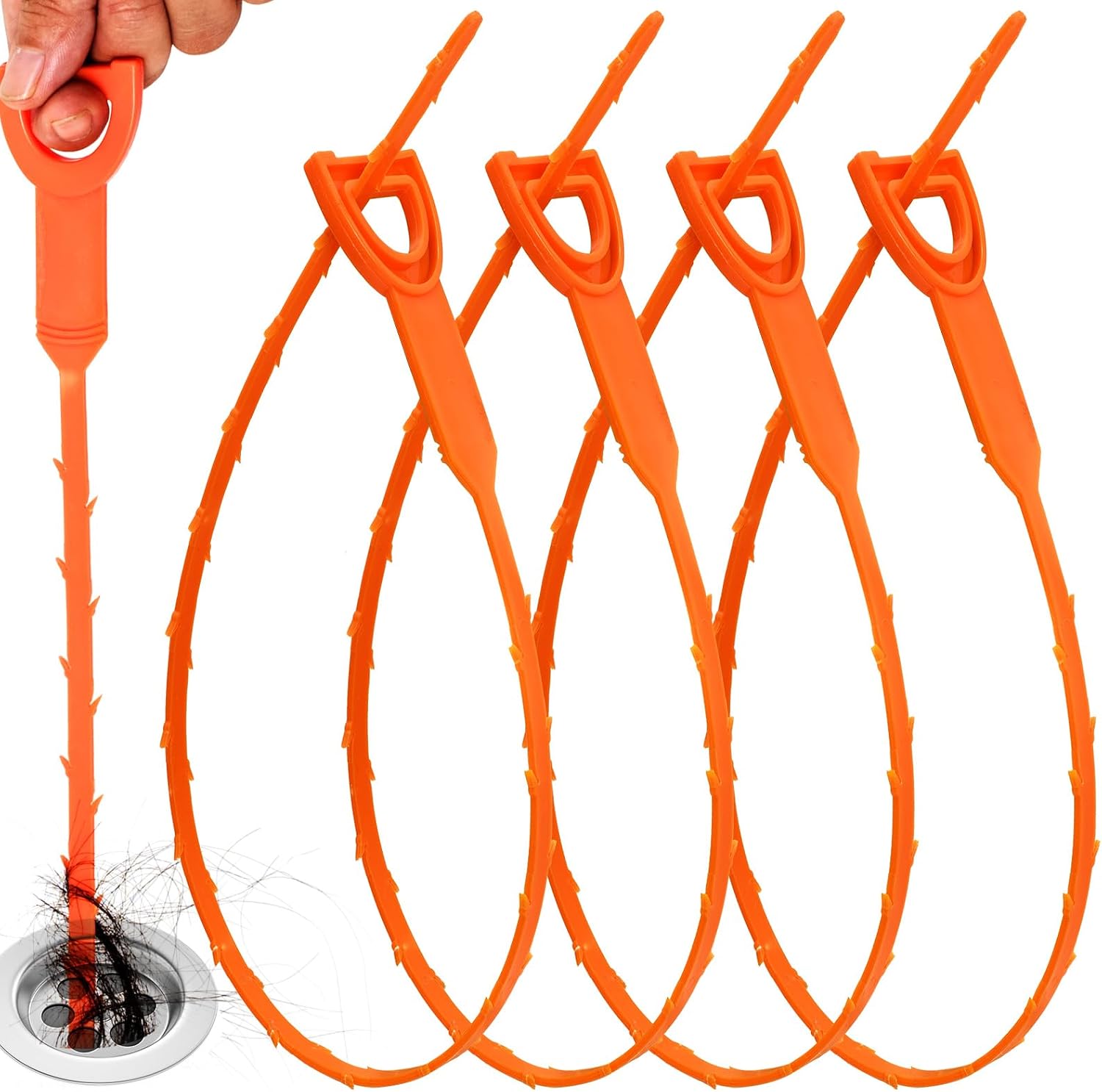 4-Pack 20-Inch Drain Snake, Fl - Drain Snake Flexible 리뷰 및 가격