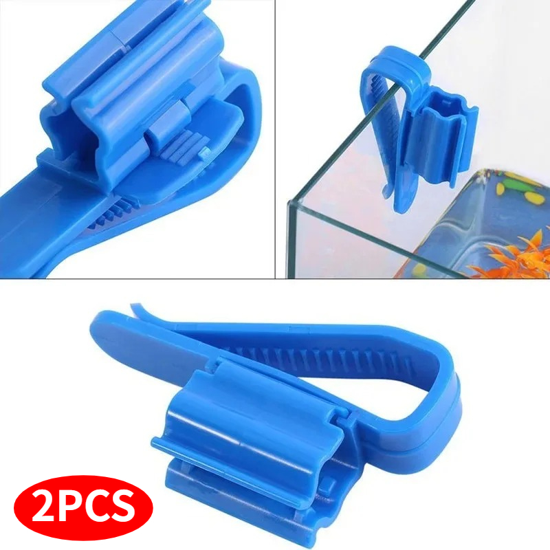 Aquarium Hose Clip 2PC, Adjust - Plastic Pipe Clip 리뷰 및 가격