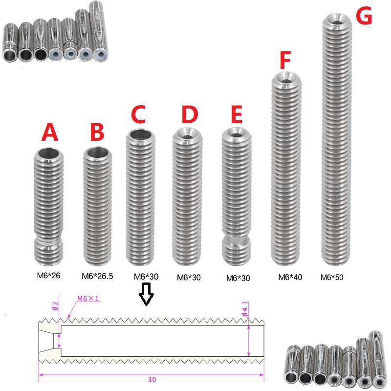 RAMPS 20PCS MK8 Throat M6 Thre - Ptfe Tape Thread 리뷰 및 가격