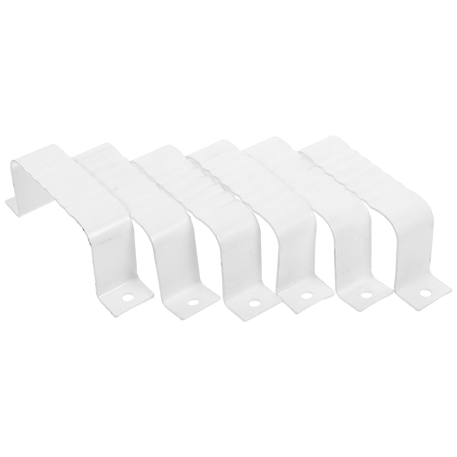 6Pcs Square Gutter Clips Metal - Drain Pipe Clip 리뷰 및 가격