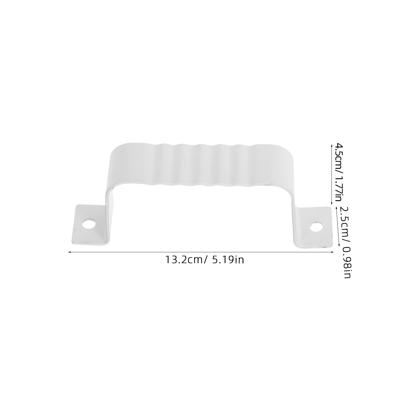 6Pcs Square Gutter Clips Metal - Drain Pipe Clip 리뷰 및 가격