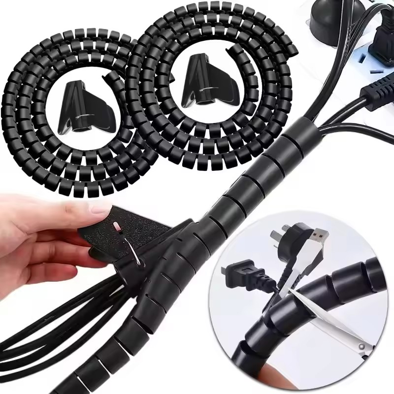 2M Flexible Spiral Cable Organ - Plastic Pipe Clip 리뷰 및 가격