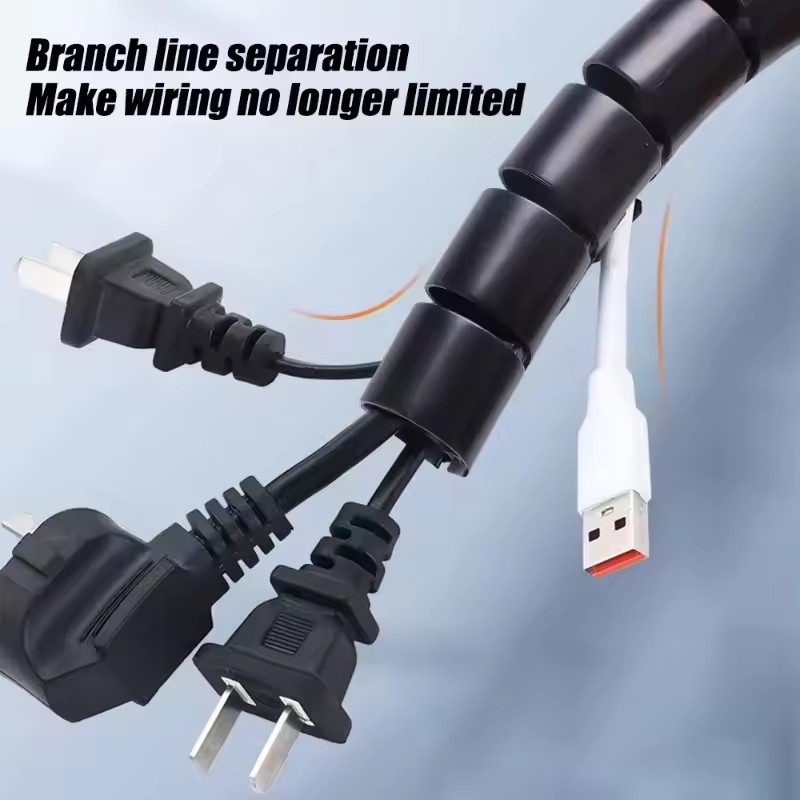 2M Flexible Spiral Cable Organ - Plastic Pipe Clip 리뷰 및 가격