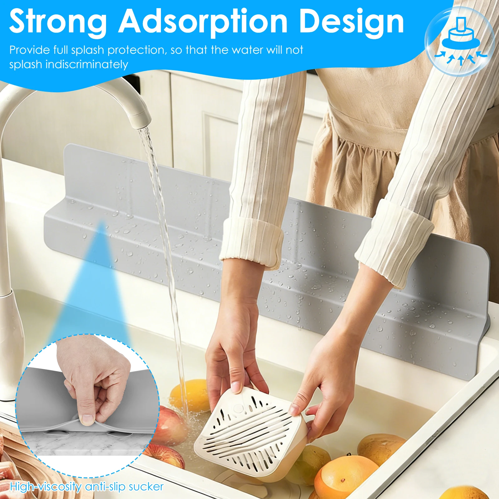 Silicone Sink Splash Guard Kit - Silicone Tap Washer 리뷰 및 가격