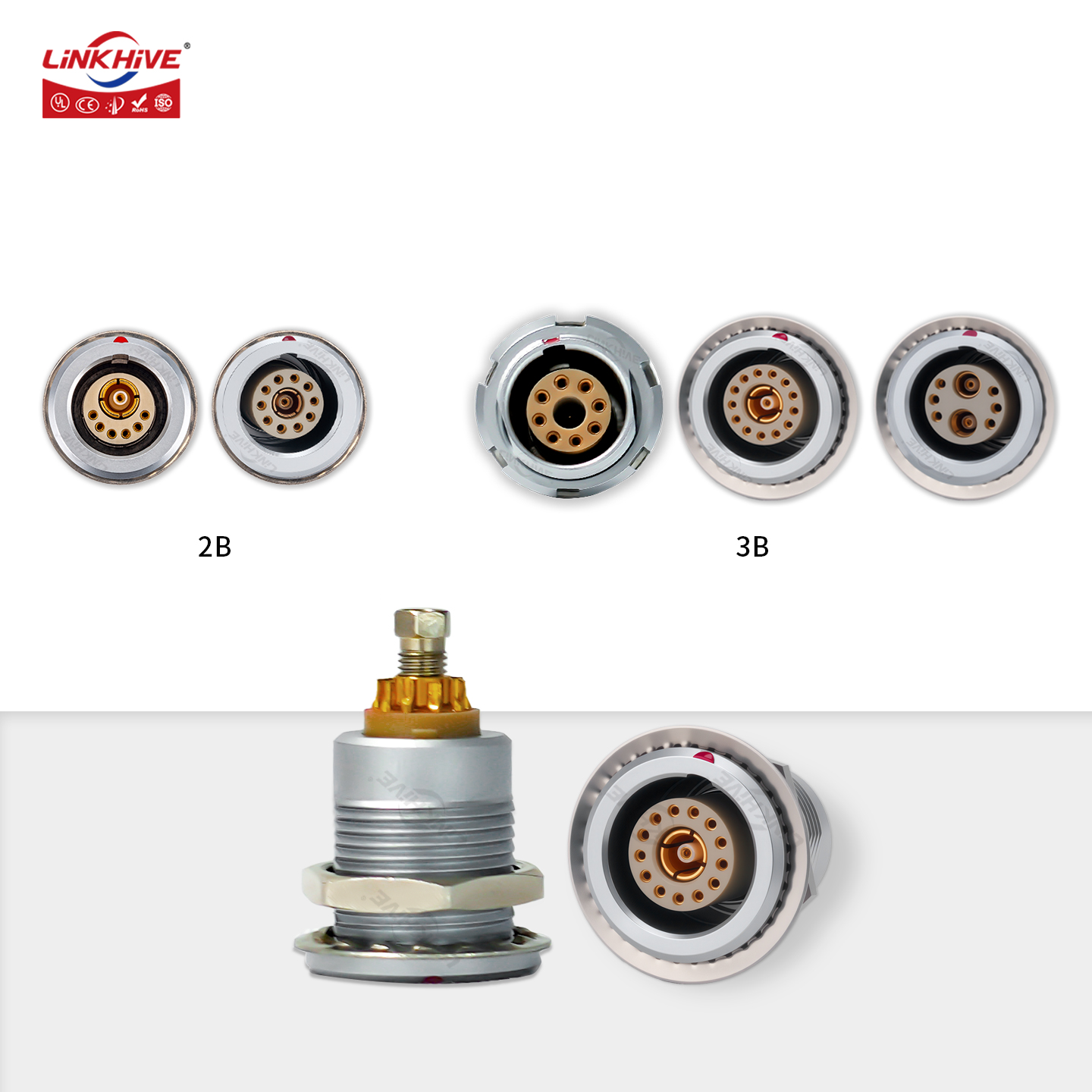 Compatible with LEMO FGG/EGG P - Push Fit Connector 리뷰 및 가격