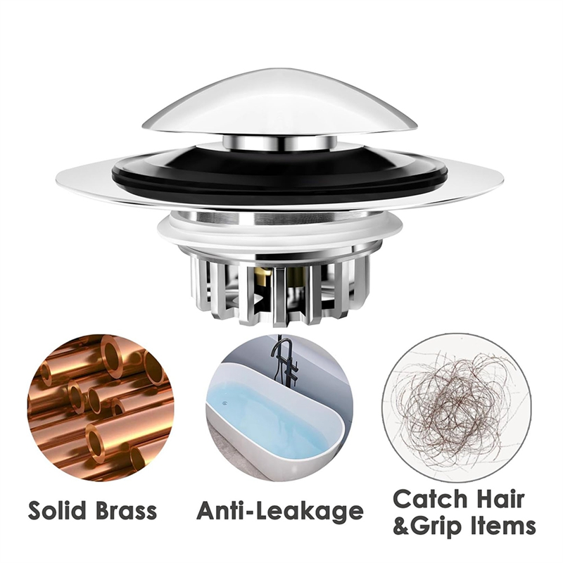 ABSE-Bathtub Drain Stopper, -U - Drain Pipe Clip 리뷰 및 가격