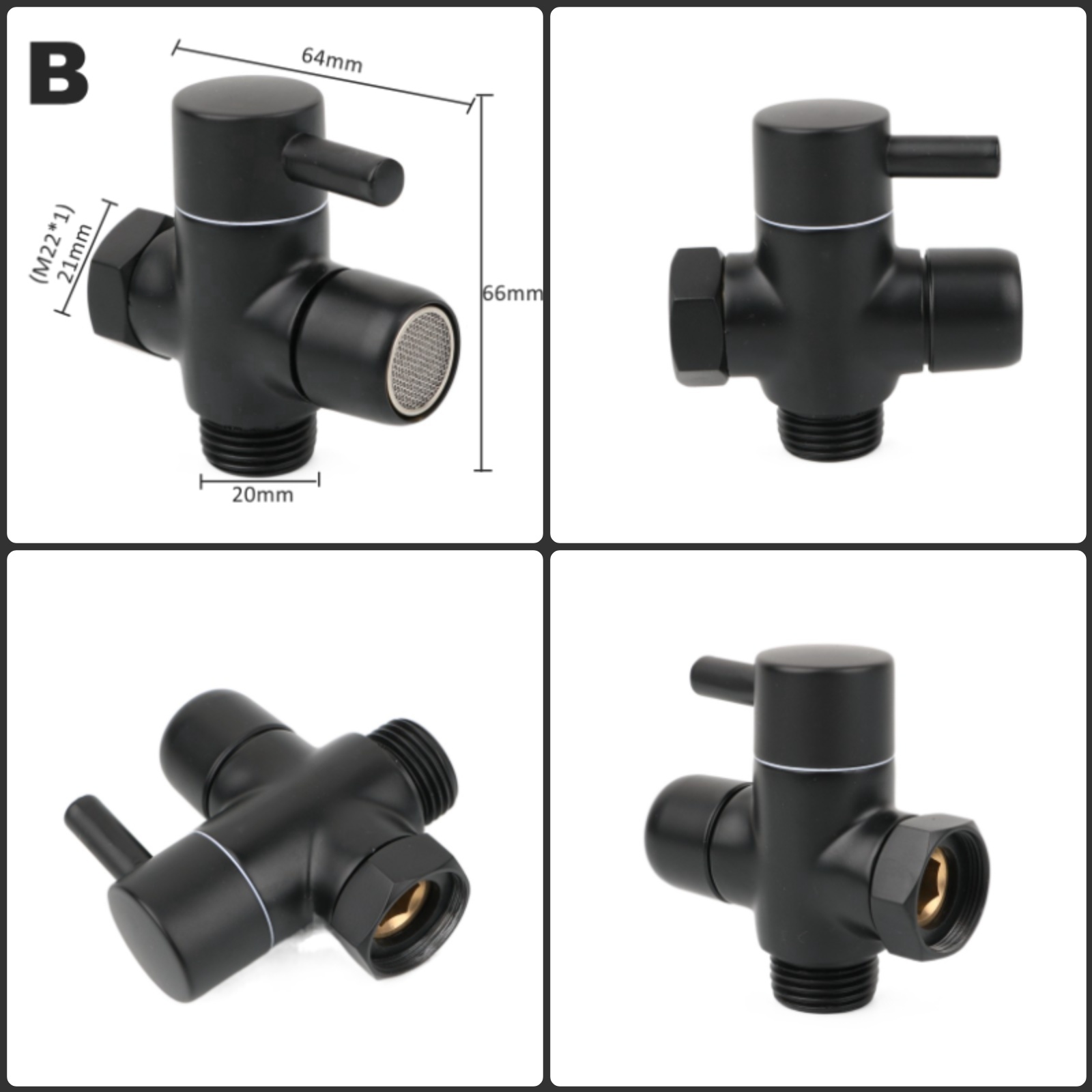 Black Brass Shower Arm Adapter - Shower Valve Cartridge 리뷰 및 가격