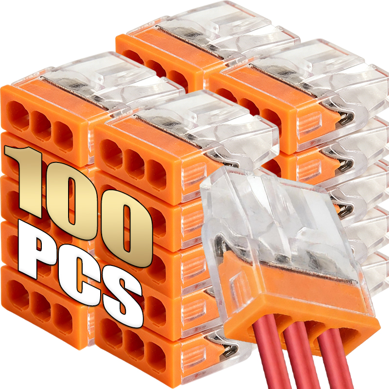 3 Holes Electrical Wire Quick  - Push Fit Connector 리뷰 및 가격
