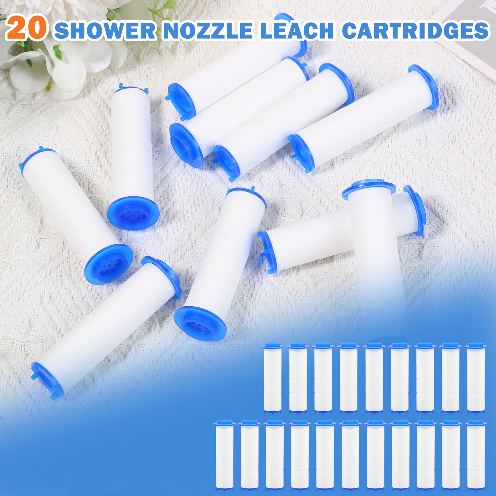 20Pcs Replacement Shower Filte - Shower Valve Cartridge 리뷰 및 가격