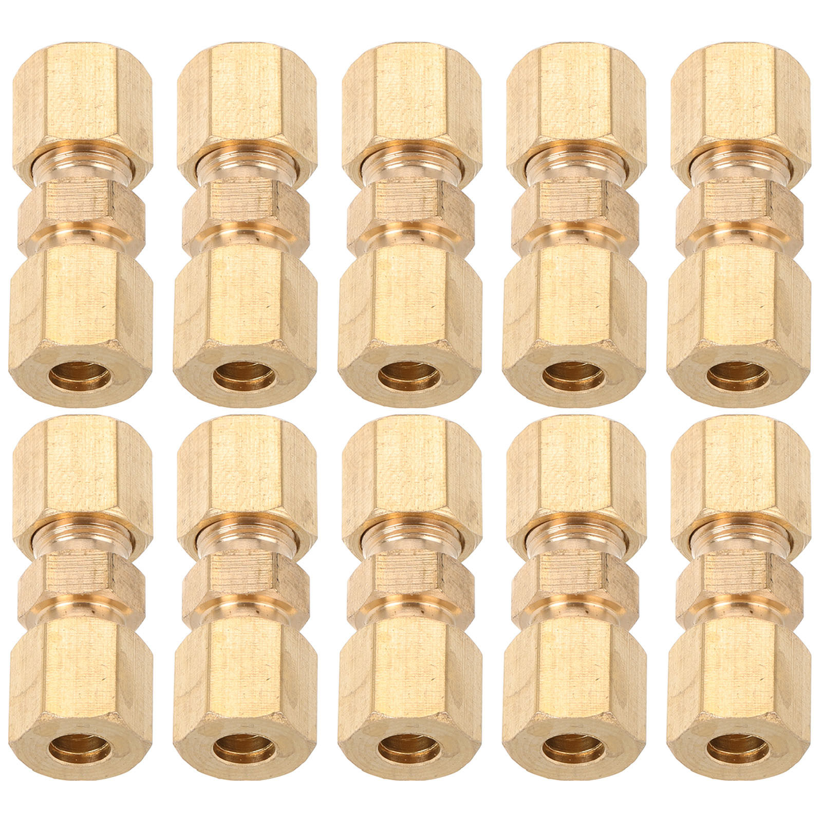 10Pcs Direct Brass Brake Line  - Compression Fitting Brass 리뷰 및 가격